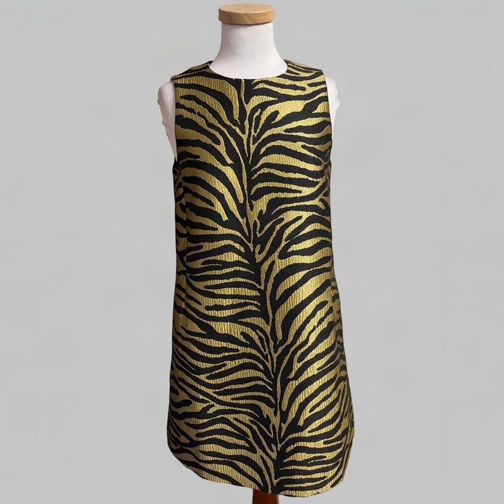 Tuckernuck gold and black Marlowe dress, size S, NEW WITH TAGS!